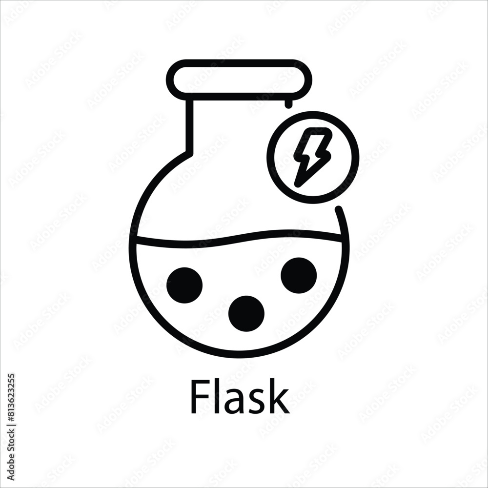 Flask Vector icon