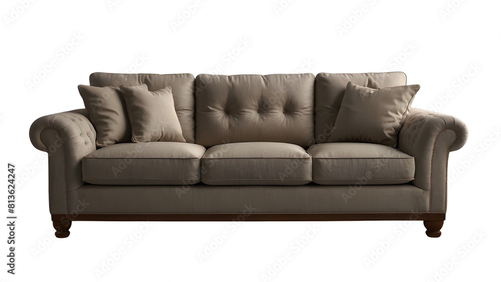 Comfortable sofa on transparent background png. Comfortable sofa on transparent background png.