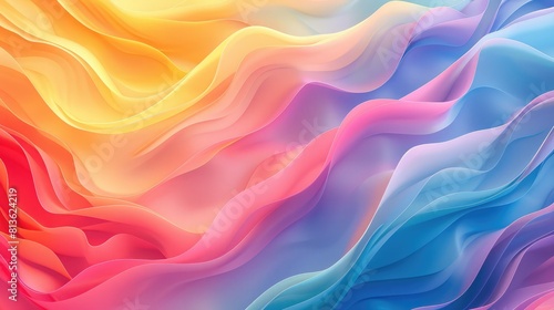 Beautiful Abstract Background  Graphic modern art  Digital fantasy effect  Trendy desktop wallpaper  Futuristic Fractal Pattern can be use for banner design  abstract rainbow background 