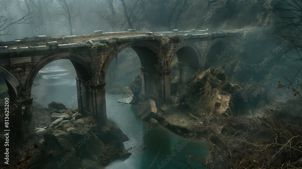 ruined bridge