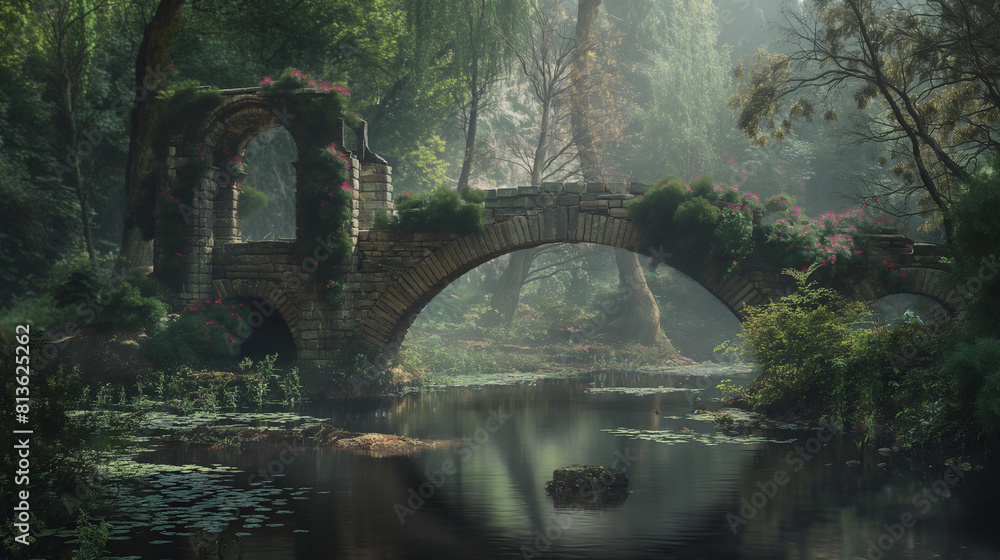 ruined bridge