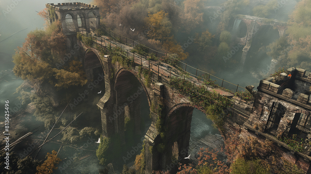 ruined bridge