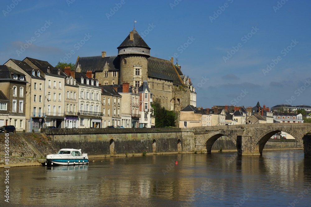 Naklejka premium Château de Laval