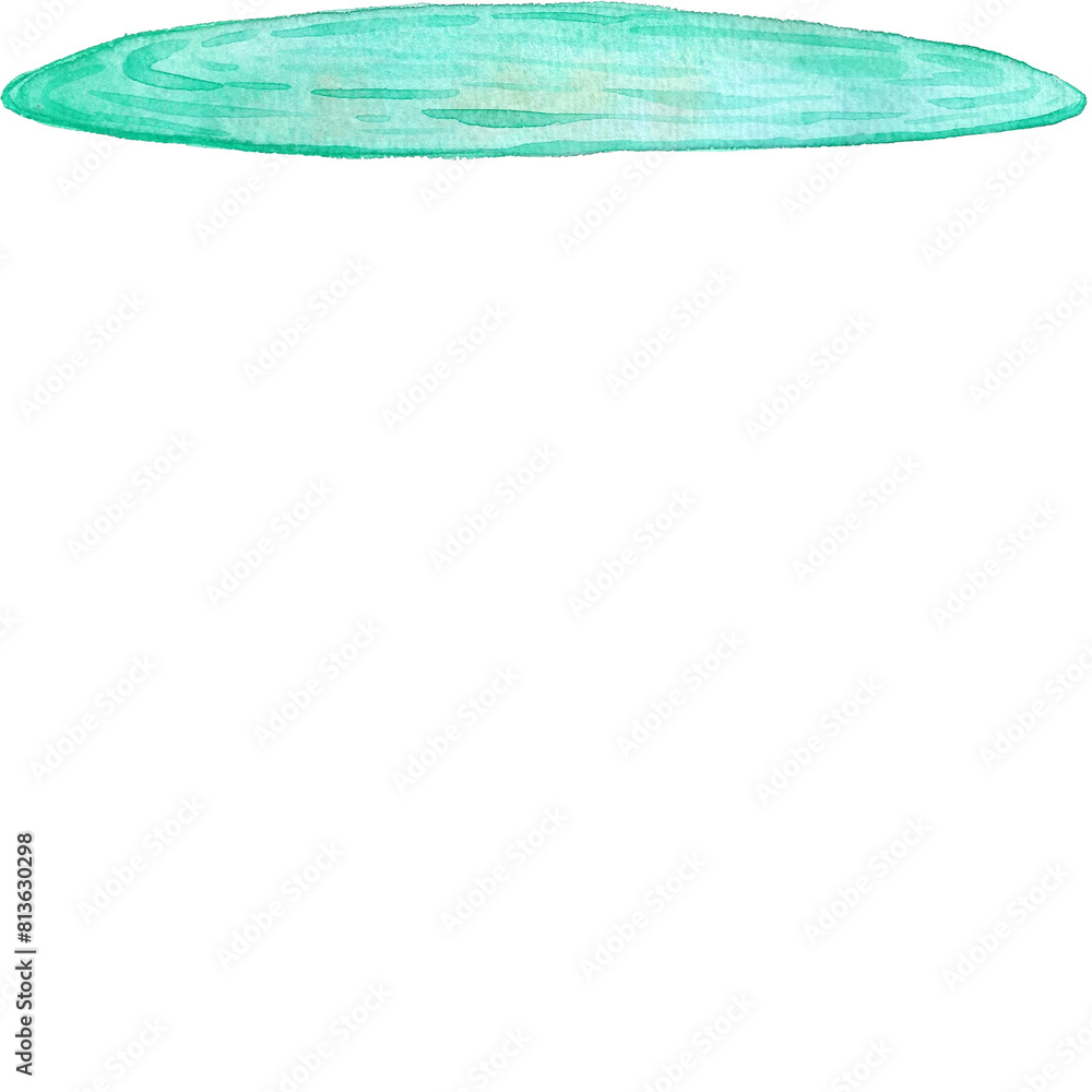 Abstract watercolor shapes transparent background. Abstract watercolor shapes transparent background.