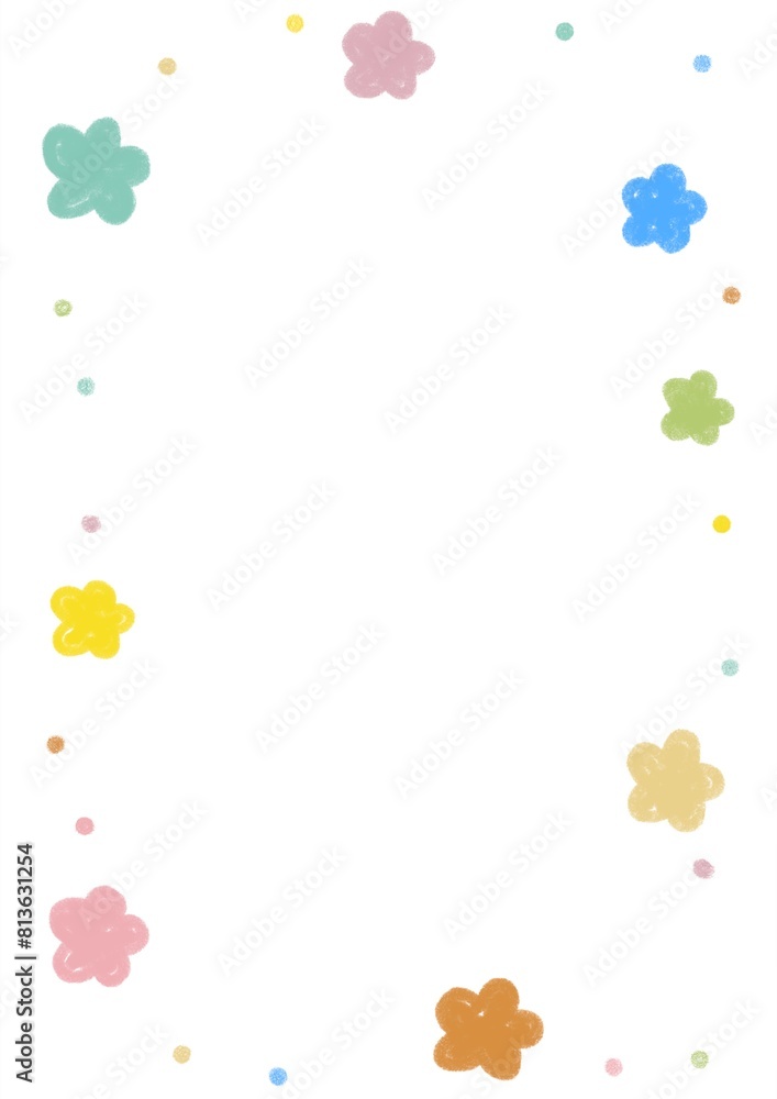 cute tiny colorful flowers with leave frame in white background. paper , note , planner , diary and presentation background decoration. cute tiny colorful flowers with leave frame in white background. paper , note , planner , diary and presentation background decoration.
