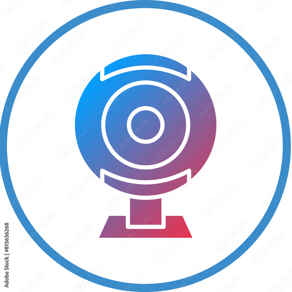 Vector Design Webcam Icon Style Vector Design Webcam Icon Style
