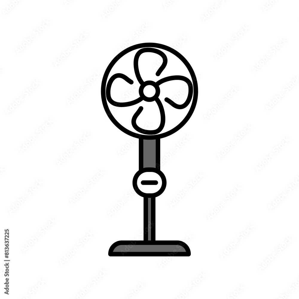 Obraz premium Stand Fan icon PNG