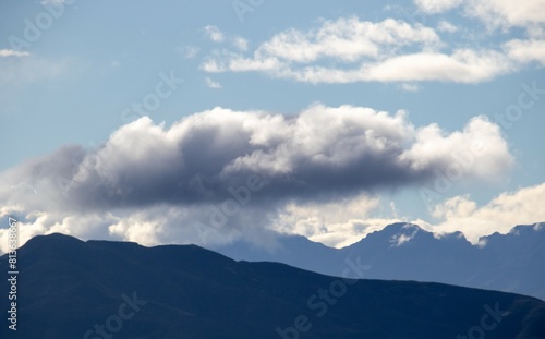 Rolling cloudscape over the hills in the Boland region of the Western Cape province in South Africa © Richard