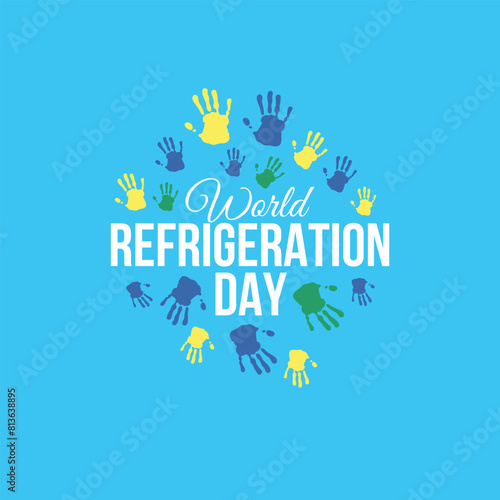 vector graphic of World Refrigeration Day ideal for World Refrigeration Day celebration.