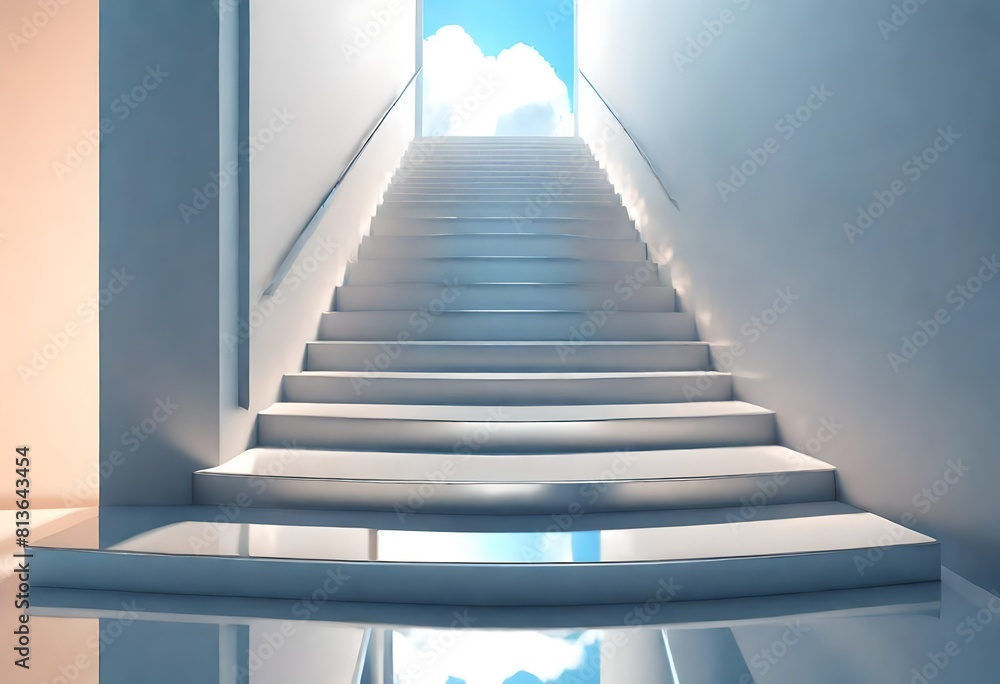 Fototapeta premium stairs to the sky