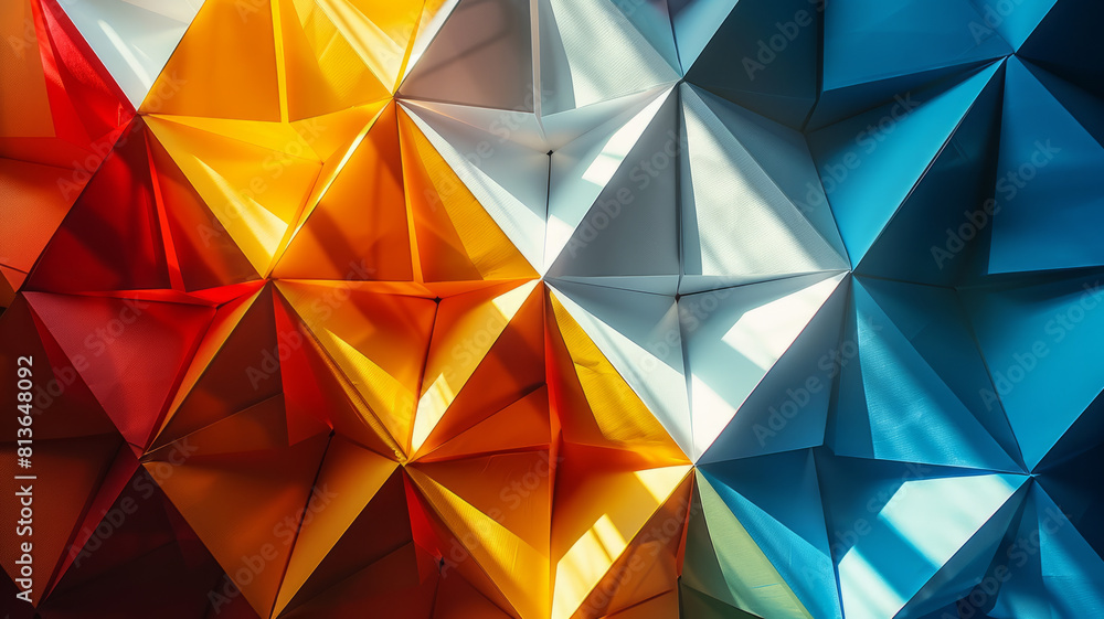 Geometric colorful abstract pattern Geometric colorful abstract pattern