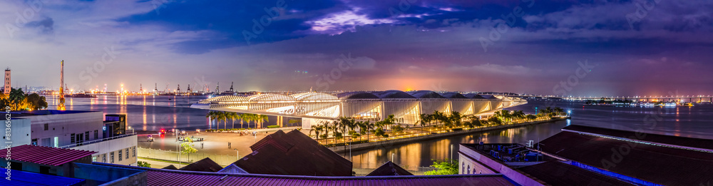 Fototapeta premium View of the port area of Rio de Janeiro, after revitalization project - Brazil