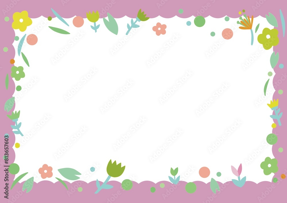 cute tiny colorful flowers with leave frame in white background. paper , note , planner , diary and presentation background decoration. cute tiny colorful flowers with leave frame in white background. paper , note , planner , diary and presentation background decoration.