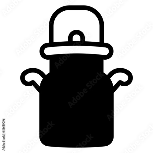 milk can container icon