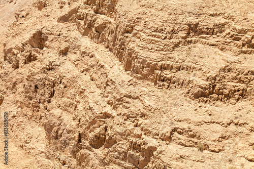 View of Negev desert in Israel