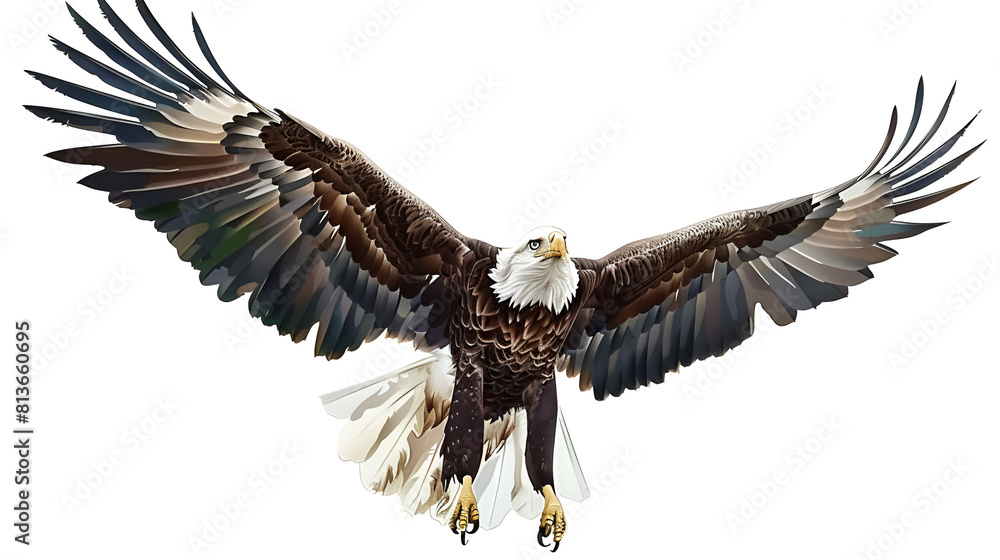 Obraz premium american bald eagle ,generative ai