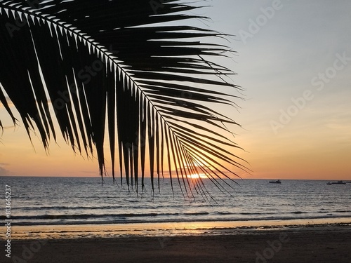 Nosy be sunset.  Madagascar 