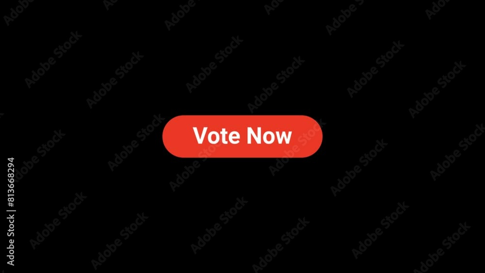 Vote Now Button Clicking Animation Vote Now Button Clicking Animation