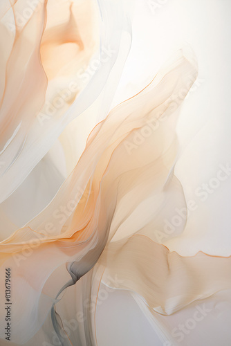 Minimalist Elegance: abstract smoke background, generative art, biomorphic, soft light, ambient occlusion photo