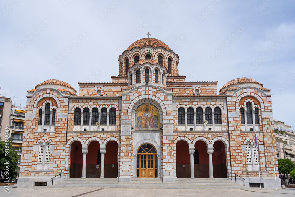 Cathédrale Saint-Nicolas à Volos, Pélion, Grèce Cathédrale Saint-Nicolas à Volos, Pélion, Grèce