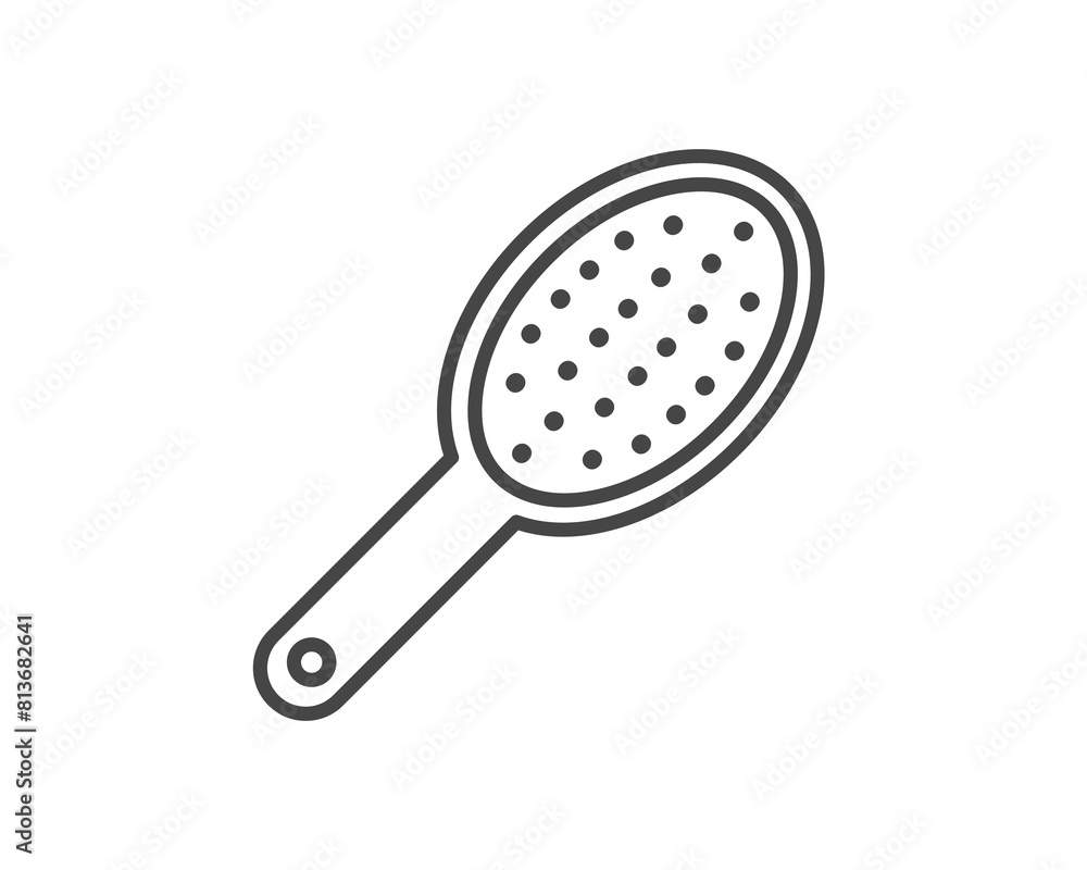 Vector graphic icons of beauty in the form of combs for massage or darsonval procedures. Vector graphic icons of beauty in the form of combs for massage or darsonval procedures.