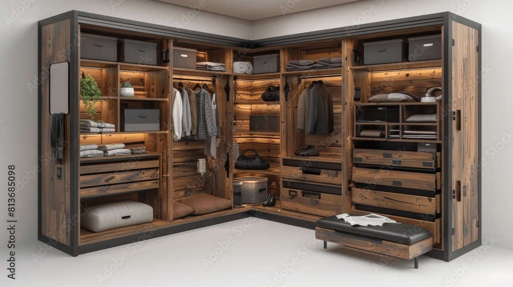 The Wardrobe Wonderland. Generative AI The Wardrobe Wonderland. Generative AI