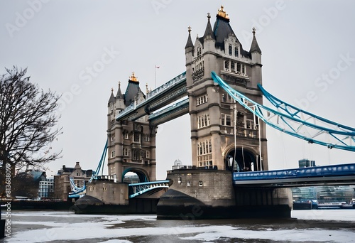 A view of Tower Bridge in London