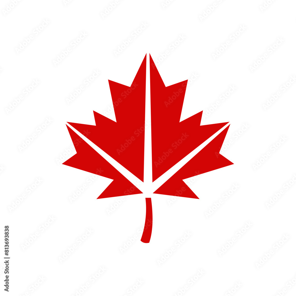 Maple leaf vector logo. Forest and wood symbol sign. Nature tree logo. Maple leaf vector logo. Forest and wood symbol sign. Nature tree logo.