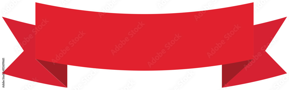 Red Ribbon icon. Ribbon element.Vector Red Ribbon icon. Ribbon element.Vector