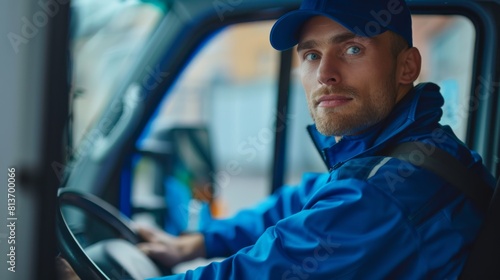 Portrait of a Delivery Driver