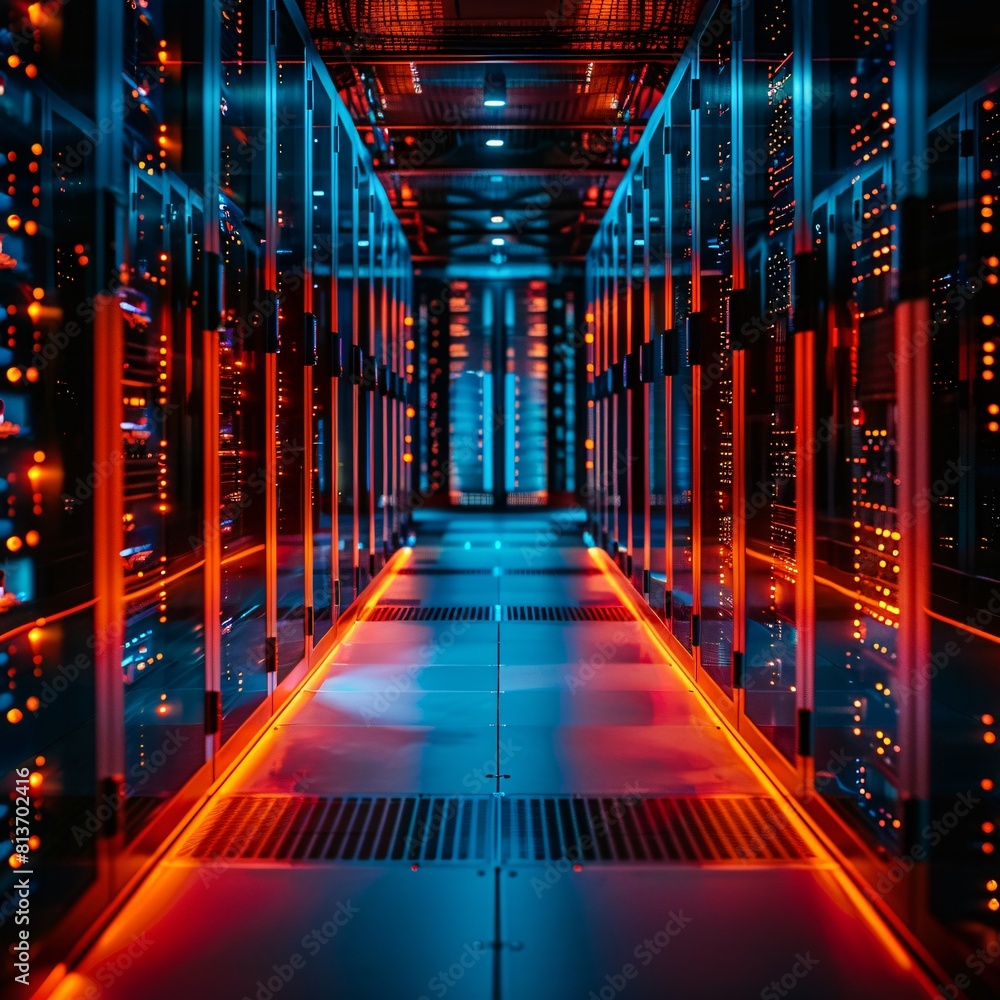 Data Centers: Strengthening Data Capabilities with Advanced Infrastructure.