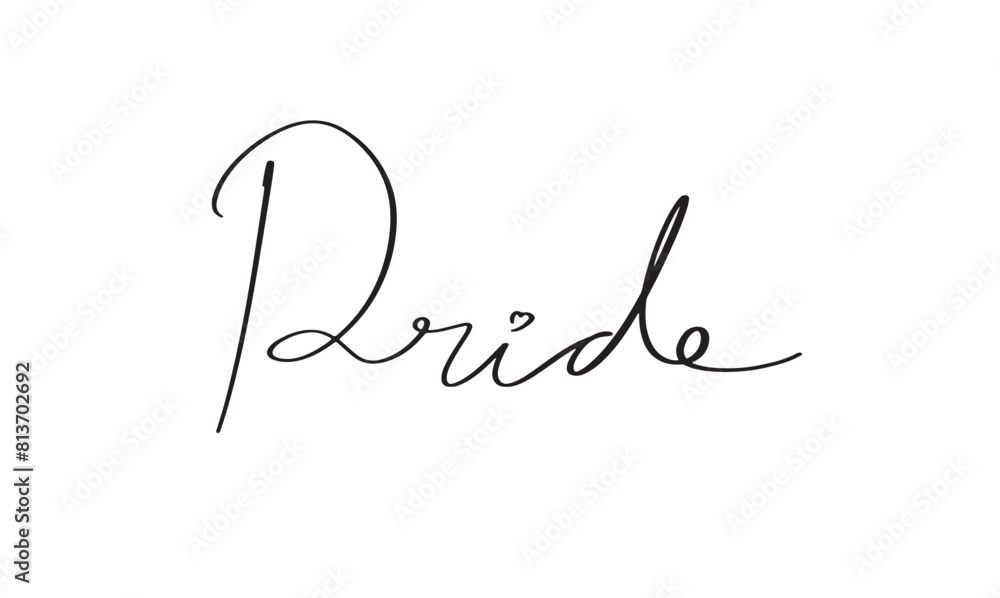 Pride text calligraphy font hand lettering black dark color symbol sign pride gay lesbian homosexuality love community group diversity trangender bisexual 1 june month first vector illustration design Pride text calligraphy font hand lettering black dark color symbol sign pride gay lesbian homosexuality love community group diversity trangender bisexual 1 june month first vector illustration design
