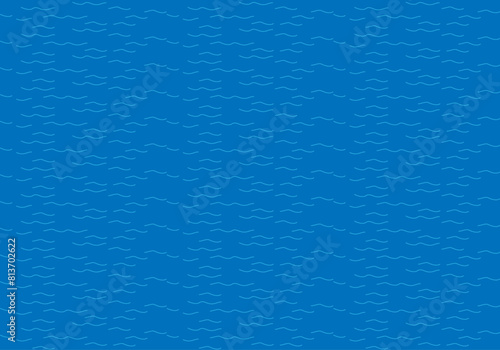 Fondo de líneas de ola sobre fondo azul.