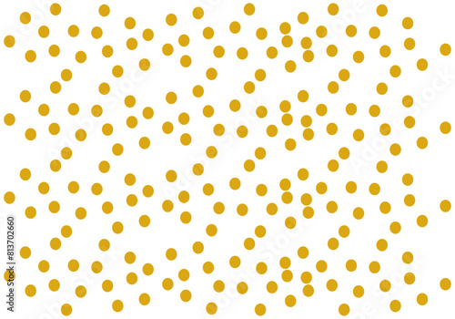 Fondo de patrón de puntos naranjas.