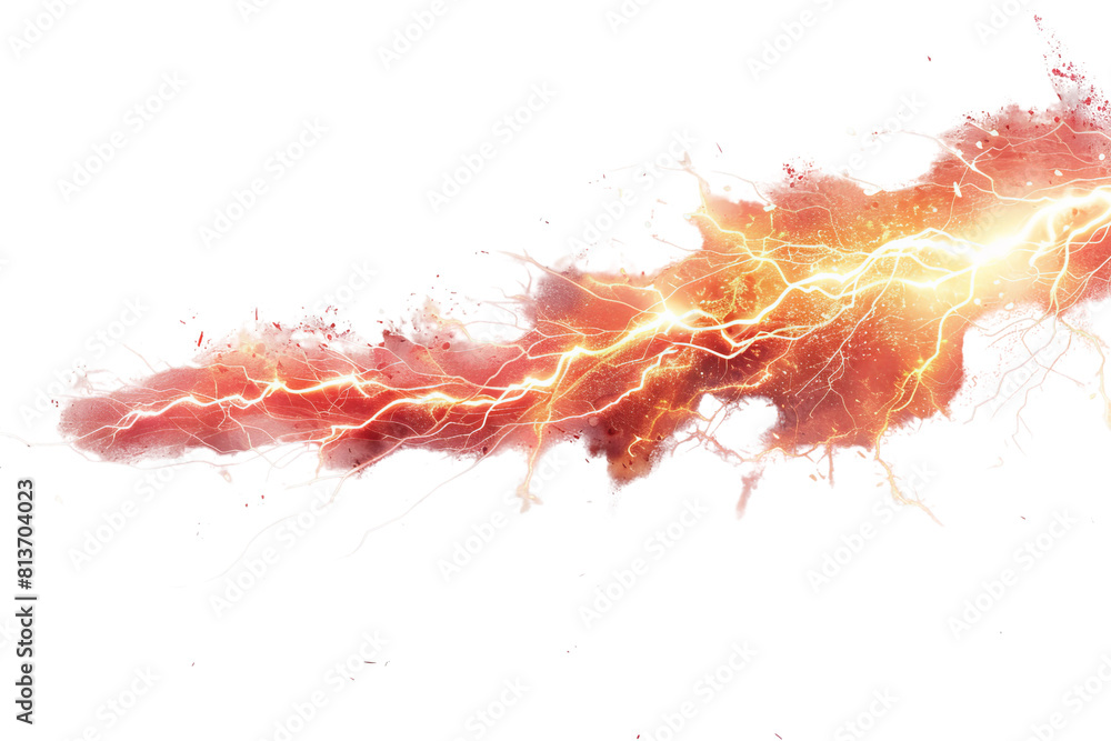 A red line of fire with sparks flying out of it. The fire is very bright and it looks like it's shooting out of the screen A red line of fire with sparks flying out of it. The fire is very bright and it looks like it's shooting out of the screen