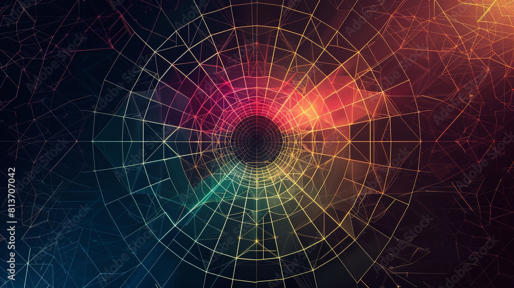 A deep dive into the essence of Geometric pattern background A deep dive into the essence of Geometric pattern background