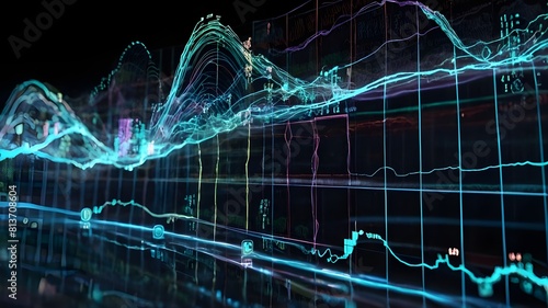 Explore the Future of Connectivity with Network Pattern Technology: A Seamless Vector Illustration for Digital Design, Redefining Connections: A 3D Molecular Structure Illustration, Bridging the Gap: 