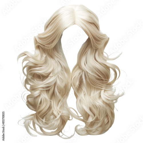 wig for woman no background