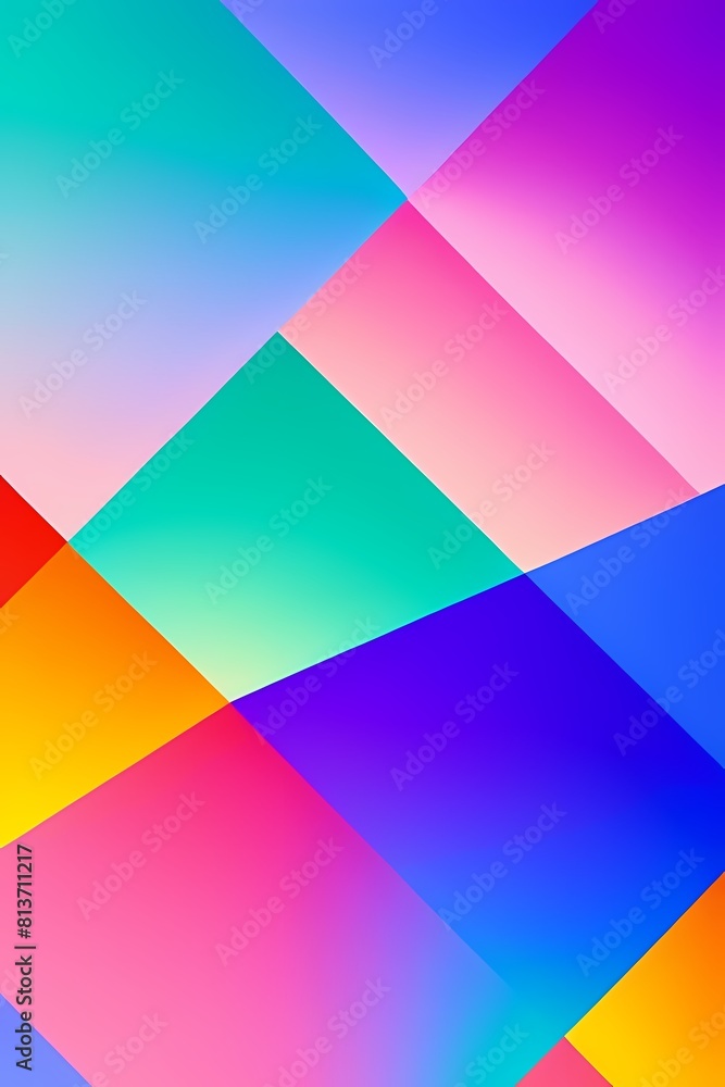 Modern vibrant geometric abstract trendy colorful background Modern vibrant geometric abstract trendy colorful background