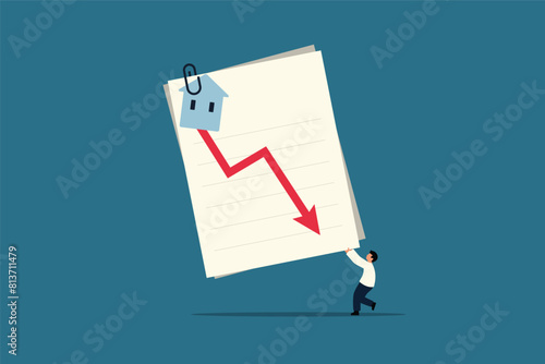 Housing Crisis, Navigating Falling Property Prices.