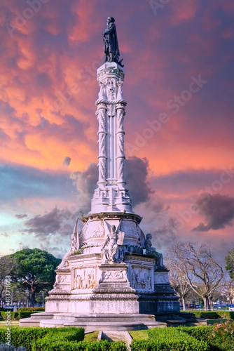 Afonso de Albuquerque Monument (1902), Lisbon, Portugal photo