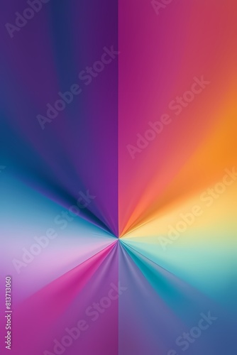 Modern vibrant geometric abstract colorful trendy background