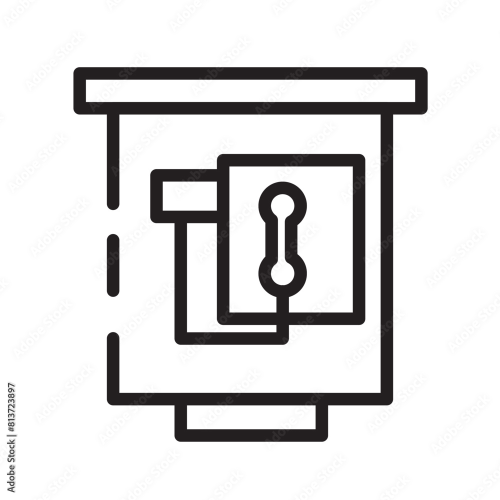 Buildings Phone Telephone Line Icon Buildings Phone Telephone Line Icon