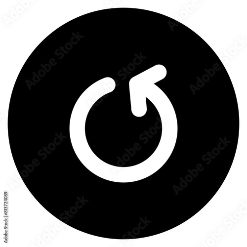 Reload Icon in Solid Style