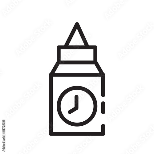 Places Buildings Bigben Line Icon
