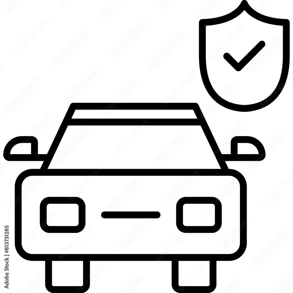 Car Insurance Icon Car Insurance Icon