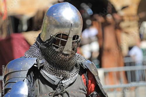 armadura medieval yelmo casco de caballero 4M0A9349-as24 photo