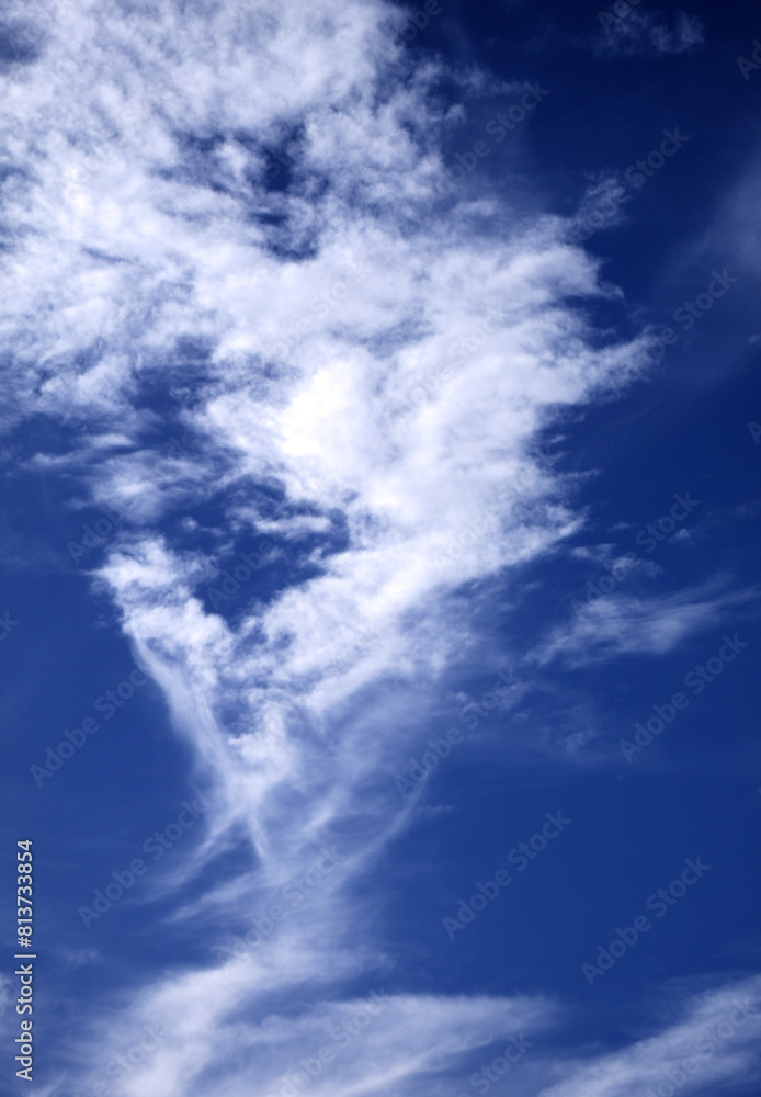 Obraz premium blue sky with clouds