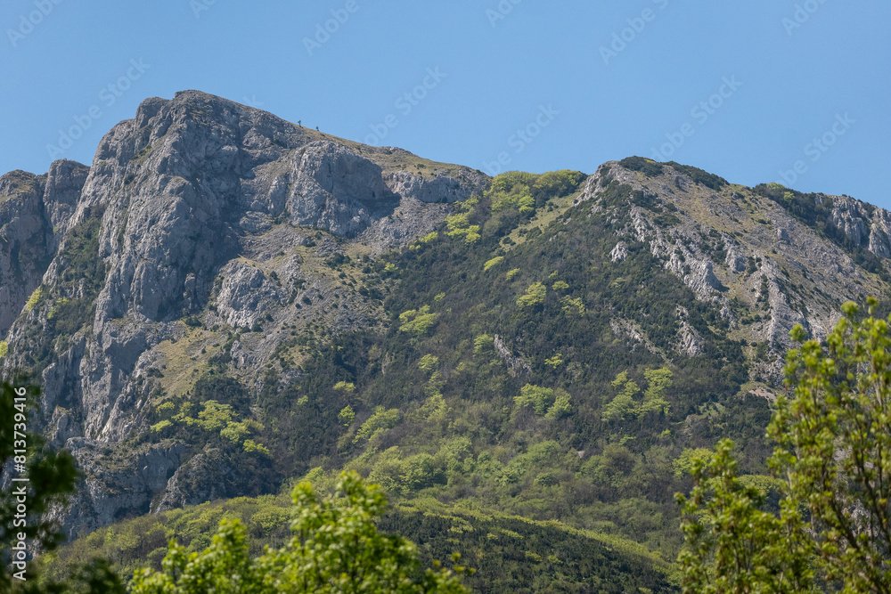 Naklejka premium mountains in the mountains