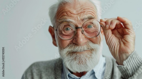 The Insightful Elderly Gentleman photo